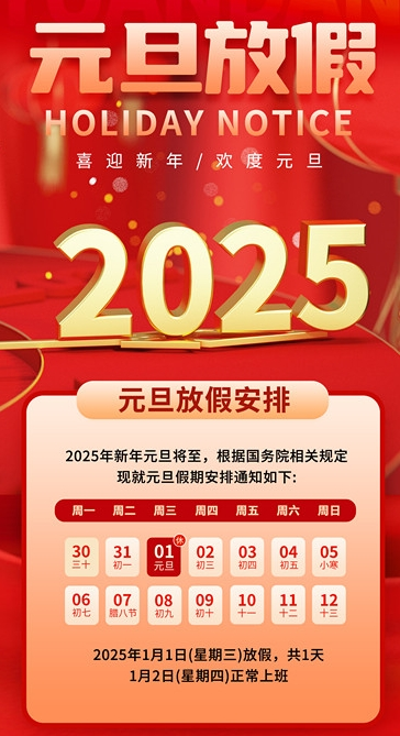 2025年元旦假期河南高速出行提示