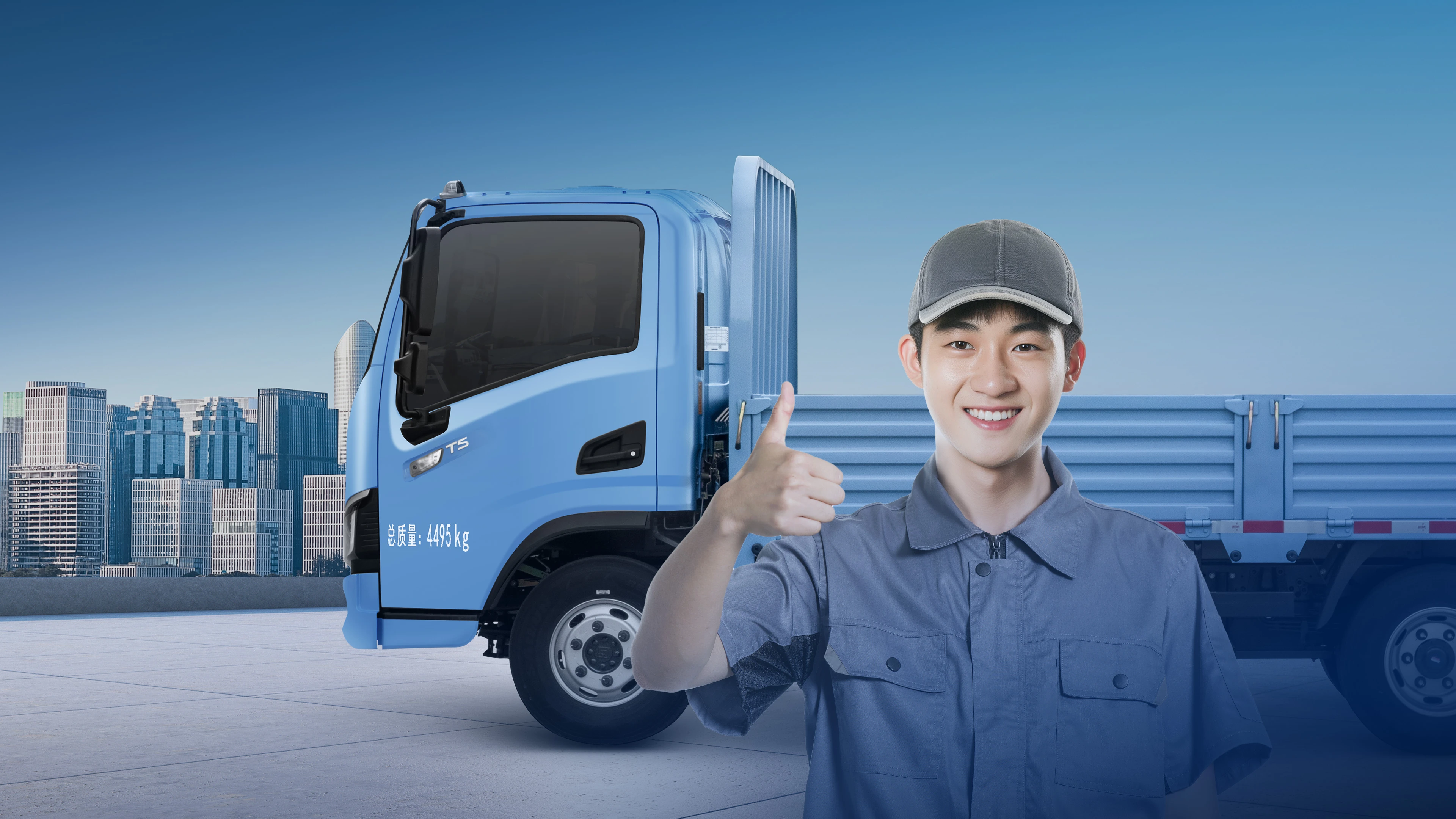 T5栏板物流车
